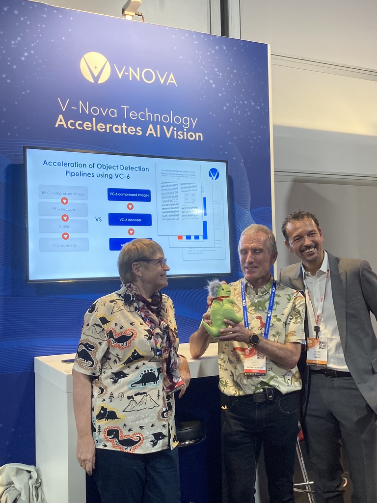 Featured Image for 17:00 at V-Nova booth!